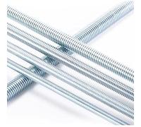 M7 Threaded Bar Steel Zinc Plated Rod Studding Studs(M7x1x500mm 1pc)