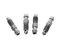 M7 X 1 30.5mm Stainless Steel Brake Bleed Screws Nipples (4)