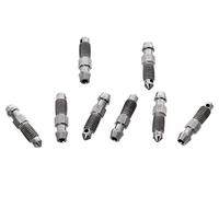 M7 X 1 30.5mm Stainless Steel Brake Bleed Screws Nipples (8)