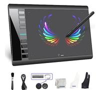 M708 UGEE Graphics Drawing Tablet 10 x 6 inch Large Active Area Drawing Tablet with 8 Hot Keys, 8192 Levels Pressure Battery-Free Pen, UGEE M708 Graphic Tablets for Paint, Digital Art Creation Sketch