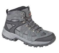 M729 'ANDES' Suede/Nylon Waterproof Hiking Boots CHARCOAL sizes 4 to 13