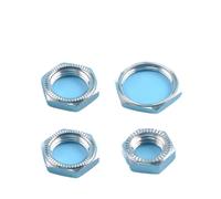 M8*1, M12*1, M18*1, M30*1.5 Proximity Switch Sensor Fixing Nuts, Brass Nickel Plated Fixing Metallic Nuts sold by 20pcs(M18 by 1 20pcs)