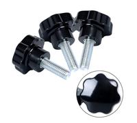 M8*40 Seven Star Grip Screws 10 Pack with Plum Handle for Practical Applications