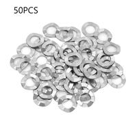 M8 50pcs Stainless Steel Wave Washer Gasket Spring