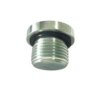 M8~60X1.5mm Male Threaded Nut Ring Sealing Plug Hex Socket Flange Seal Pipe Washer Cap(M33x1.5)