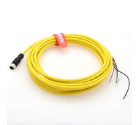 M8 B-Code Female Receptacle to Bare Wire Cable Replacement for Cognex in-Sight Micro 2000/1000/7000 Series IO Line CCB-M8IO, Industrial Vision Sensor Connection Cable 2M/6.56Ft 15M/49.21Ft
