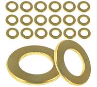 M8 Brass Form A Washers DIN125 (Pack of 20)