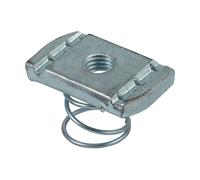 M8 Channel Nuts Short Spring - Zinc