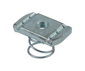 M8 Channel Nuts Short Spring - Zinc