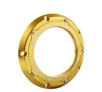 M8 Clutch Derby Cover Compatible With Street FLHX 2016-2025 FLHXS 2016-2023 FLHXST 2022-2023 ST Models Including 2017 2018 2019 Years(A1 GOLD)