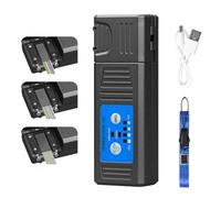 M8 Fiber Optical Thermal Stripper Handheld Horizontal Thermal Stripper Suitable for Bundled/Bare Fiber/Strip Fiber 1-48 Core Fiber Automatic Heating Stripping Tool