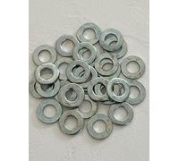 M8 Flat Penny Repair Mudguard Washers BZP Steel (Pack of 100)