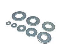 M8 Flat Penny Washer Heavy Duty Zinc Coated Repair Washer (8mm x 21mm) (Pack of 100)