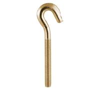M8 Forged Hook Bolt Thread Hanging Catenary Wire or Chemical Resin Screws For Attaching Ropes or Cables (2, M8 (8mm thread diameter))