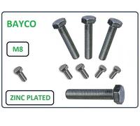 Metalmate Metalmate High Tensile Set Screw Zp M8 X 30Mm Bx 200, Durable Design For Professional And Diy Use