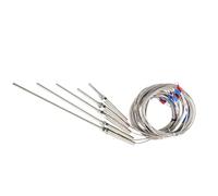 M8-K-Type Thermocouple Temperature Sensor, Length Options from 30mm to | Thermocouple Probe Type K, Thread M8x1.25, Measuring Range 0°C - 400°C, Cable Length 1m-5m