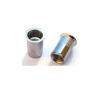 M8 Knurled Body countersunk Head Blind Rivet nut - T304 (A2) Stainless Steel Pack Size : 8