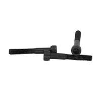 M8 M10 40/45/50/60/80/100/200-300mm Black DIN912 12.9 Grade Steel Half Thread Hex Socket Allen Head Cap Bolt Screw(4Pcs M8x140mm)