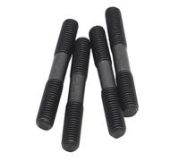 M8 M10 M12 Black Grade 8.8 Carbon Steel GB901 Rod Double Thread Screw Rod Stud Bolt Screws(110mm,M8 1pc)
