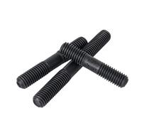 M8 M10 M12 M14 Grade 8. Carbon Steel Double End Stud Bolt Head Threaded Rod Bar Screw GB901(M14x190mm(5pcs))