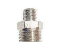 M8 M10 M12 M14 M16 M18 M20 Metric to 1/8'' 1/4'' 3/8'' 1/2'' BSPP Male Thread Brass Pipe Fitting Reducing Adapter Connector(M14x1,1/2")