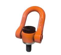 M8 M12 M14 M16 M18 Eye Bolt Ring, Alloy Steel, 360° Rotatable Lifting Ring, 12.9 Grade Bolt, 0.5t-2.5t Capacity