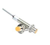 M8 M12 M18 30 Approach Sensor Inductive Proximity Sensor Switch DC 12V AC 110V NO NC NPN PNP Detection Metal Switches 1.2m Line(LJ12A3-2,DC 3-wire NPN NC)