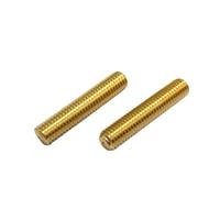 M8-M16 Brass Threaded Rod Full Thread Fastener A052 | M8-M16 Brass Full Threaded Rods, Corrosion-Resistant Fasteners, Metric Thread(M8x90 -10pcs)