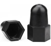 M8 - M22 Plastic Hexagon Cap Nuts | Durable Bolt Covers for Automotive Wheel Protection and Decoration(30 x 70 m20 5pcs)