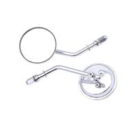 M8 Motorcycle Round Rearview Mirror Side Mirrors Retro Rear Mirrors For Harley For Dyna For Bobber For Chopper For Sportster For Old School For Touring,Motorcycle Accessories