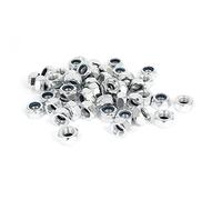 M8 Nyloc Nylon Insert Hex Lock Nuts A2 Stainless Steel DIN985 TY-T (Bag of 20)