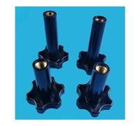 M8 Plastic Screw Nuts Black Color Spare Part of Soft Ice Cream Machine Accessories 2 Short + 2 Long Total 4 Pieces, Compatible with VEVOR