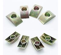 M8 Replacement Half Moon Maxi Luna Washers Replacement Nuts for Bunk Beds Cots (Pack of 10)