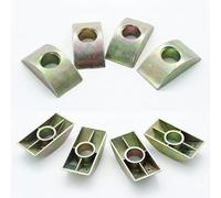 M8 Replacement Half Moon Maxi Luna Washers Replacement Nuts For Bunk Beds Cots (Pack of 6)