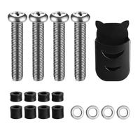 M8 Screws for Samsung TV M8x45mm TV Mount Screws Kit for Samsung TV with 25mm Long Spacers TV Mounting Hardware Kit with Holder