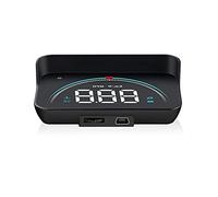 M8 Smart Head-up Universal Car HUD Head Up Display OBD2 II Over Speed Warning Speedometer Projector Color LED Screen