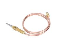 M8 Thermocouple Replacement,Gas Thermocouple,Thread Heating Gas Burner Replacement,600mm Universal Thread Probe for Gas Burners, Fireplace & BBQ Grill Accessories