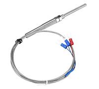 M8 Thread Thermocouple Sensor Probe PT100 Thermocouple 3 Wire Waterproof Corrosion Resistance Industrial Temperature Sensor Parts()