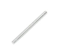 M8 Threaded Rod, Threaded Rod M8 10pcs Galvanized Iron M8*100mm M8 Threaded Rod Bar Threaded Rods Studs Threaded Rods Bar Studs for Woodworking 30/45 Sliding Slot