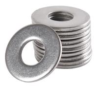 M8 washers, 20 pieces 24 mm penny washers, 304 stainless steel washers, flat repair, smooth metal for screws and bolts (M8 x 24)