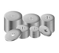 M8 Washers for Screws, 50 Pcs Penny Washers, 304 Stainless Steel Large Metal WashersFlat Repair Washer for Bolts, Plain Round Lock Washer Spacers for Bolts Screws (M8 x 15-50PCS)