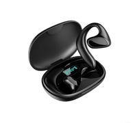 M8 Wireless Translation Headphones for INSTANT 144 Languages Translator Blue tooth Compatible Smart Voice Interpreter Adjustable Ear Hooks Rotating Design White Black(Black)