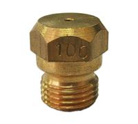 M8 x 0.75 GAS INJECTOR NOZZLE JET ORIFICE SIZE 1.00MM LPG NATURAL GAS