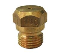 M8 x 0.75 GAS INJECTOR NOZZLE JET ORIFICE SIZE 1.40MM LPG NATURAL GAS
