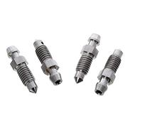 M8 X 1.25 32.5mm Stainless Steel Brake Bleed Screws Nipples (4)