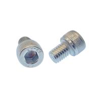 M8 x 10mm Allen Socket Head Cap Screws (20pk) - ISO 4762 A2-70 Stainless Steel Allen Hex Drive Machine Screws - Full Thread Metric Fasteners for DIY, Engineering, 3D Printing M2 M3 M4 M5 M6 M8 (20pk)