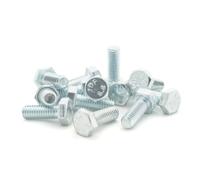M8/ 8mm FULL THREAD SET SCREW GRADE 8.8 ZINC HEXAGON HEX HEAD BOLT SCREW BZP