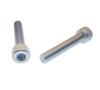 M8 x 40mm Allen Socket Head Cap Screws (10pk) - ISO 4762 A2-70 Stainless Steel Allen Hex Drive Machine Screws - Full Thread Metric Fasteners for DIY, Engineering, 3D Printing M2 M3 M4 M5 M6 M8 (10pk)