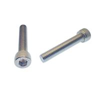 M8 x 45mm Allen Socket Head Cap Screws (10pk) - ISO 4762 A2-70 Stainless Steel Allen Hex Drive Machine Screws - Full Thread Metric Fasteners for DIY, Engineering, 3D Printing M2 M3 M4 M5 M6 M8 (10pk)