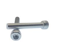 M8 x 50mm Allen Socket Head Cap Screws (10pk) - ISO 4762 A2-70 Stainless Steel Allen Hex Drive Machine Screws - Full Thread Metric Fasteners for DIY, Engineering, 3D Printing M2 M3 M4 M5 M6 M8 (10pk)
